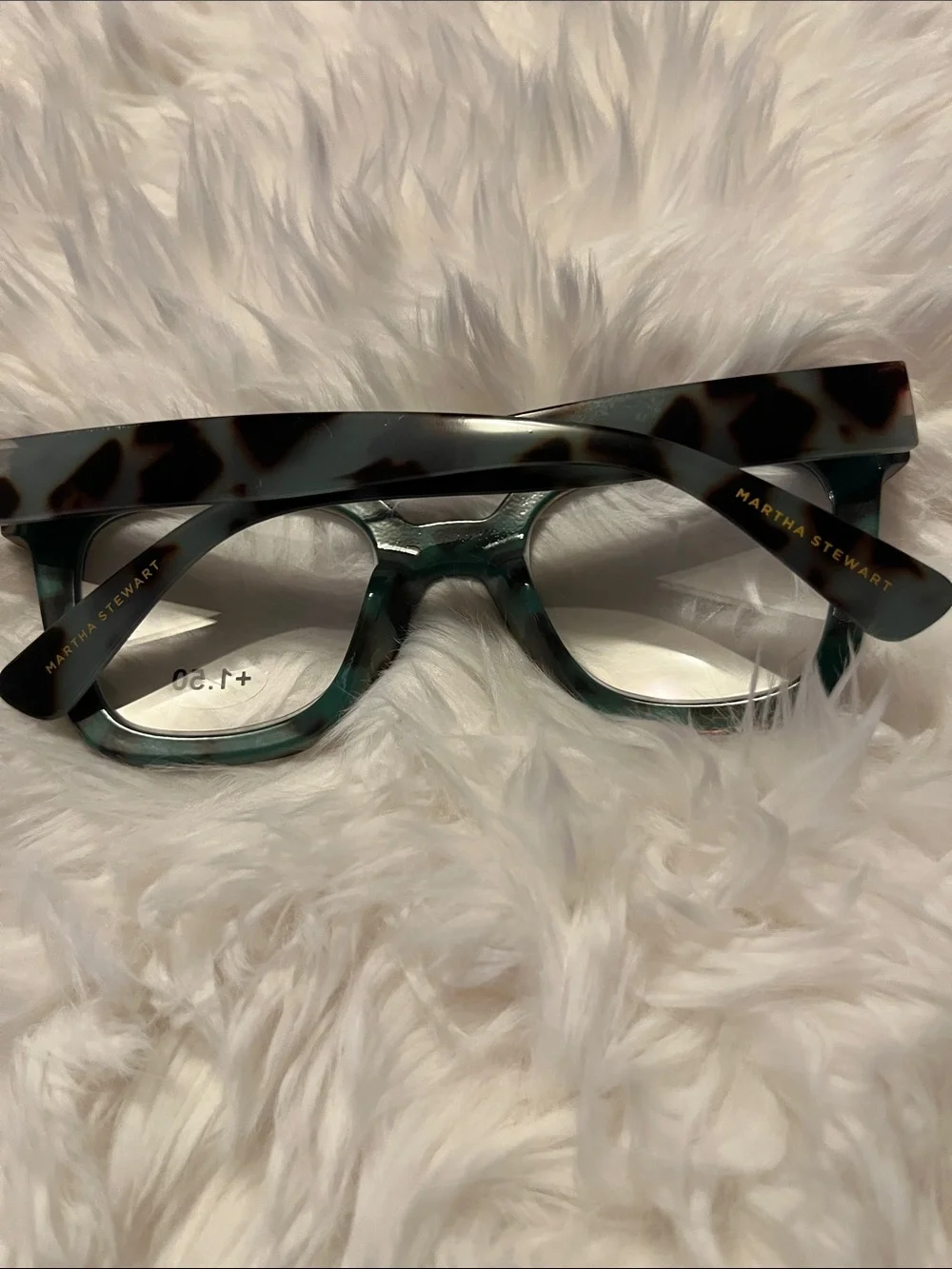 Martha Stewart Light blue Tortoiseshell Reading Glasses